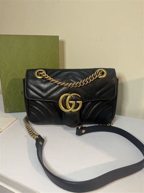 riconoscere gucci marmont originale|what makes gucci marmont bag.